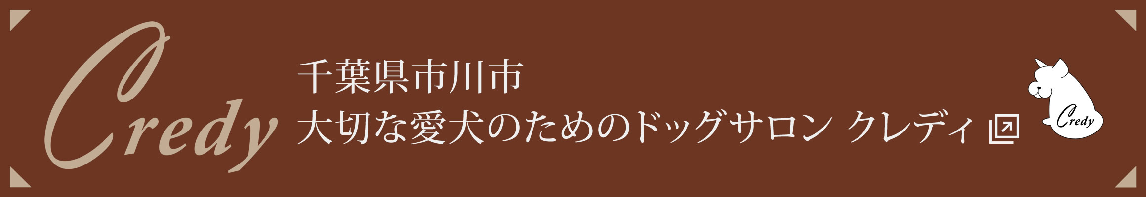 千葉県市川市 大切な愛犬のためのドッグサロン クレディ